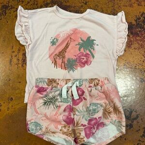 2 Piece Tropical Set